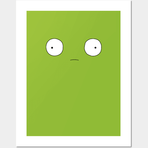 Kuchi Kopi Eyes Wall Art by duckandbear